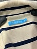 J. McLaughlin 100% Cotton Stripes Ivory Blazer Size S - photo 6