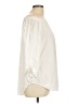 J. McLaughlin Ivory 3/4 Sleeve Blouse Size L - photo 4