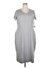 32 Degrees Solid Gray Casual Dress Size XXL - photo 1