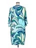 Chico's Print Blue Casual Dress Size XL - photo 2