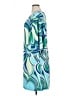 Chico's Print Blue Casual Dress Size XL - photo 5