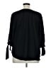 Notations Black 3/4 Sleeve Blouse Size XL - photo 2