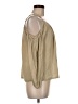 Very J 100% Rayon Tan 3/4 Sleeve Blouse Size M - photo 4