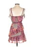 2b bebe 100% Polyester Print Pink Casual Dress Size XS - photo 2