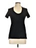 James Perse Black Ivory Short Sleeve Top Size Lg (3) - photo 1