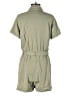 Blu Pepper Solid Green Romper Size M - photo 2
