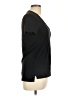 James Perse Black Ivory Short Sleeve Top Size Lg (3) - photo 4