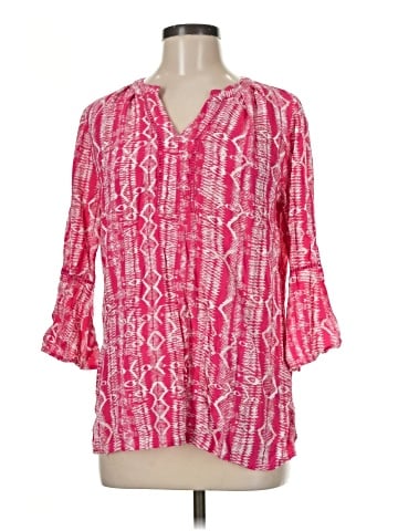 Gloria Vanderbilt 3/4 Sleeve Blouse (view 1)