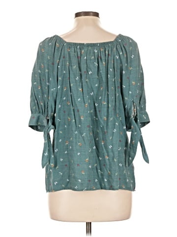 LC Lauren Conrad 3/4 Sleeve Blouse (view 2)