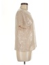 Sanctuary Metallic Gold Short Sleeve Top Size M - photo 4