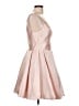 Alyce 100% Polyester Solid Orange Pink Cocktail Dress Size 12 - photo 4