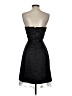 Nicole Miller 100% Polyester Solid Black Cocktail Dress Size 4 - photo 2