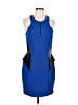 Mason Color Block Blue Cocktail Dress Size 8 - photo 1