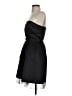 Nicole Miller 100% Polyester Solid Black Cocktail Dress Size 4 - photo 5