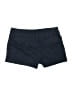 Ann Taylor LOFT 100% Cotton Solid Blue Shorts Size 00 - photo 2