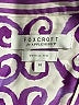 Foxcroft 100% Cotton Purple Kimono Size 14 - photo 7
