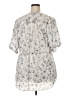 a.n.a. A New Approach 100% Polyester Ivory Short Sleeve Blouse Size XXL - photo 2