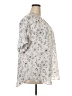 a.n.a. A New Approach 100% Polyester Ivory Short Sleeve Blouse Size XXL - photo 4