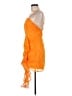 Coast 100% Polyester Orange Cocktail Dress Size 8 - photo 5