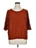 DressBarn Orange 3/4 Sleeve Top Size 1X - photo 1