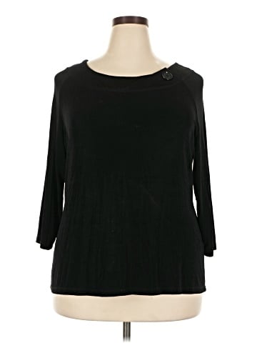 Coldwater Creek 3/4 Sleeve Top (view 1)