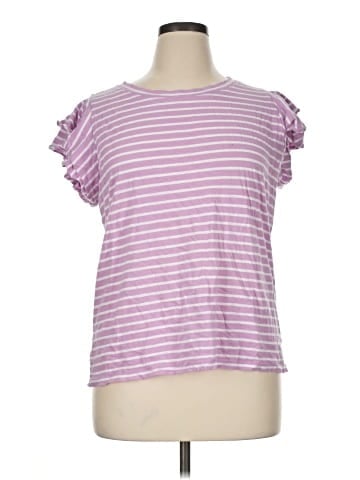 Ann Taylor LOFT Short Sleeve T-Shirt (view 1)