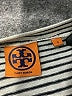 Tory Burch Stripes Gray Short Sleeve Turtleneck Size S - photo 7