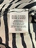 Bebe Animal Print Silver Silk Skirt Size 00 - photo 5