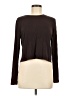 Gianni Bini Brown Long Sleeve Top Size M - photo 1