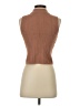 Express 100% Nylon Brown Sweater Vest Size S - photo 2
