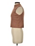 Express 100% Nylon Brown Sweater Vest Size S - photo 5