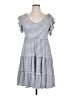 Max Studio Stripes Gray Casual Dress Size XL - photo 1