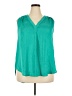Alfani 100% Polyester Teal Sleeveless Blouse Size 2X - photo 1
