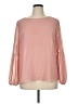 Valerie Stevens 100% Polyester Pink Long Sleeve Blouse Size XL - photo 1