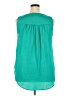 Alfani 100% Polyester Teal Sleeveless Blouse Size 2X - photo 2
