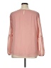 Valerie Stevens 100% Polyester Pink Long Sleeve Blouse Size XL - photo 2