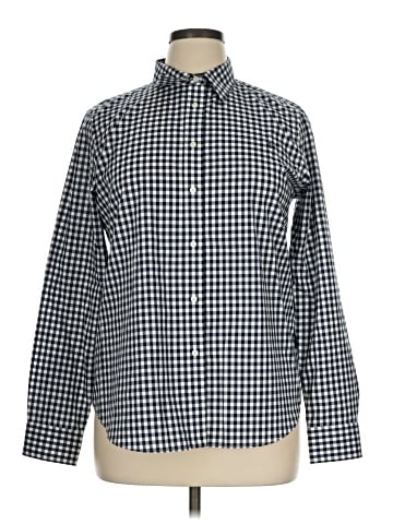 Lauren by Ralph Lauren Long Sleeve Button-Down Shirt (view 1)