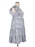 Max Studio Stripes Gray Casual Dress Size XL - photo 4