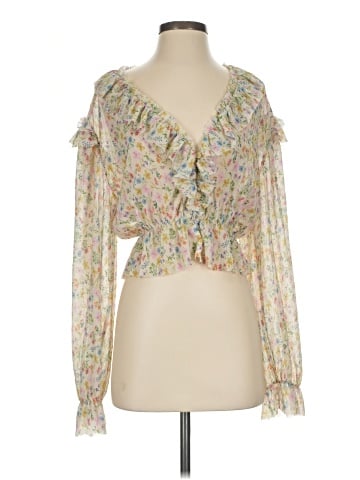 By Anthropologie Long Sleeve Blouse (view 1)