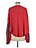 We the Free Paisley Red Pullover Sweater Size M - photo 2