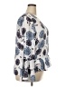a.n.a. A New Approach 100% Polyester Ivory Long Sleeve Blouse Size XXL - photo 4