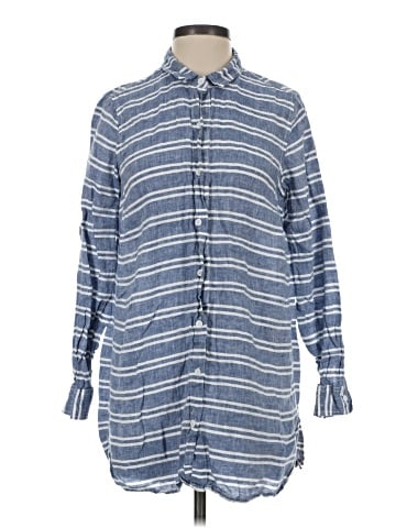 Garnet Hill Long Sleeve Button-Down Shirt (view 1)