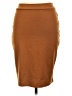 XXI Solid Brown Casual Skirt Size L - photo 1