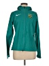 Nike 100% Nylon Green Track Jacket Size M - photo 1