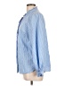 Old Navy 100% Cotton Stripes Blue Long Sleeve Button-Down Shirt Size L - photo 5