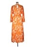 Assorted Brands Orange Casual Dress Size XL - photo 2