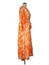 Assorted Brands Orange Casual Dress Size XL - photo 4