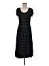Neiman Marcus Plaid Black Casual Dress Size M - photo 1