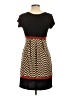 En Focus Studio Chevron-herringbone Brown Casual Dress Size 10 - photo 2