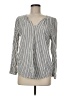 Old Navy Gray Long Sleeve Blouse Size M - photo 1